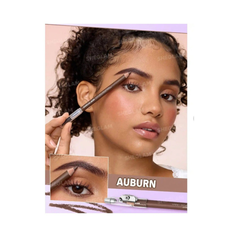 مداد ابرو همراه براش ( Auburn)
